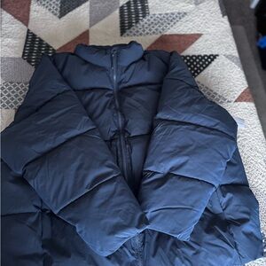 Amazon Essentials Dark Blue Quilted Jacket